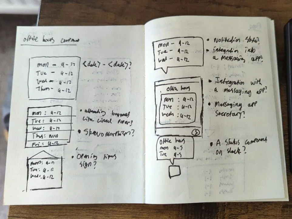 Office hours designs